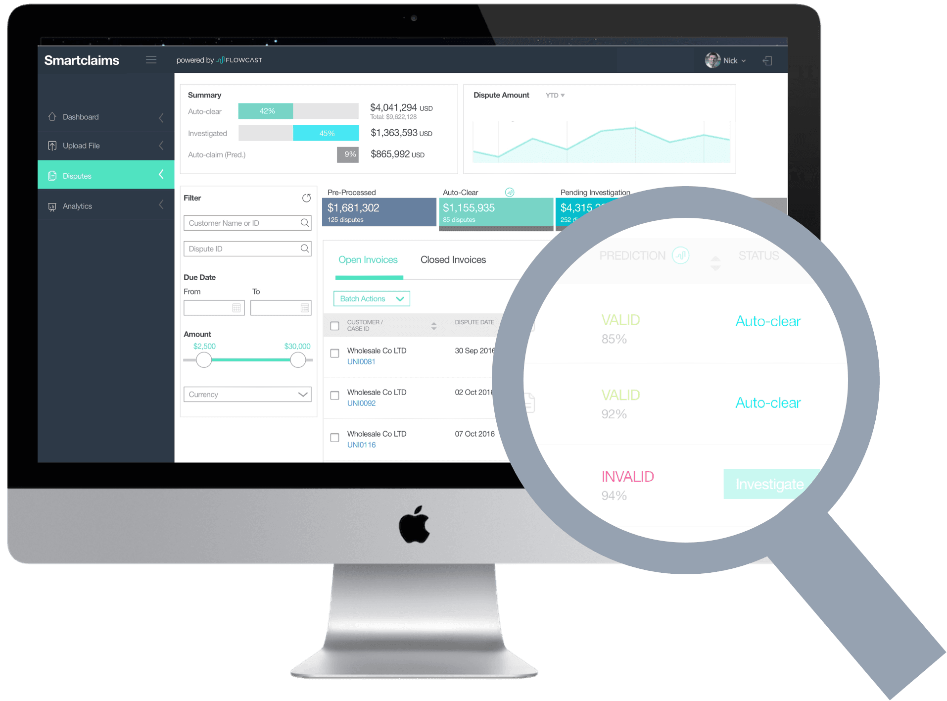 Smartclaims dashboard preview